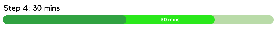 Time Progress Bar for Step 4